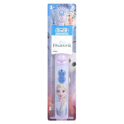 Oral-B, Batteridrevet tandbørste, blød, 3+ år, Disney Frost II, 1 tandbørste