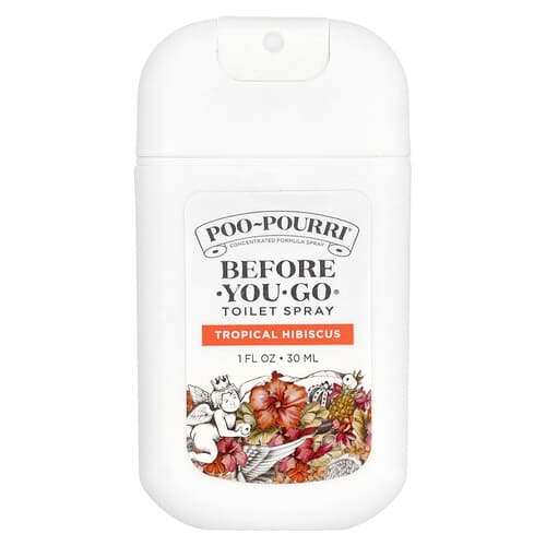 Poo-Pourri, Before-You-Go® toiletspray, tropisk hibiscus, 30 ml