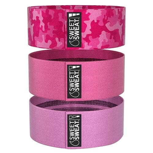 Sports Research, Sweat Sweat, Hoftebånd, Pink, 3 Bånd