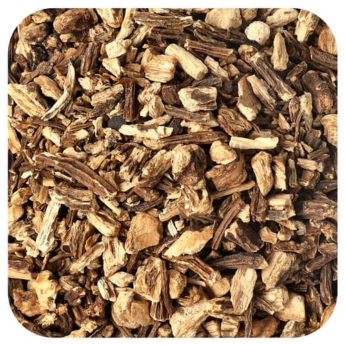Starwest Botanicals, Økologisk Angelica-rod, skåret og forskudt, 453,6 g