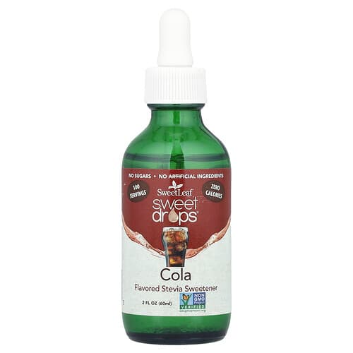 SweetLeaf Stevia, Cola, 60 ml