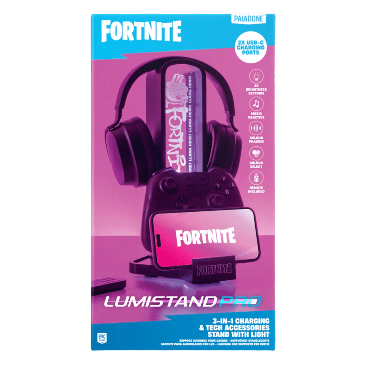 Fortnite Hovedtelefonstativ med lys