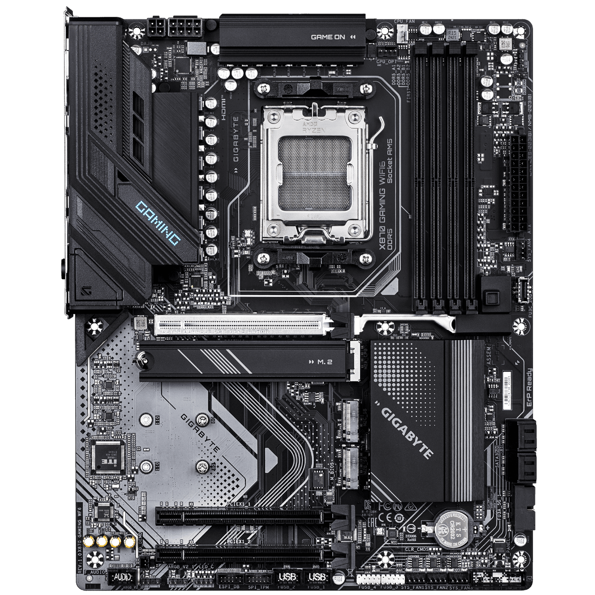 Gigabyte X870 GAMING WF6 Bundkort