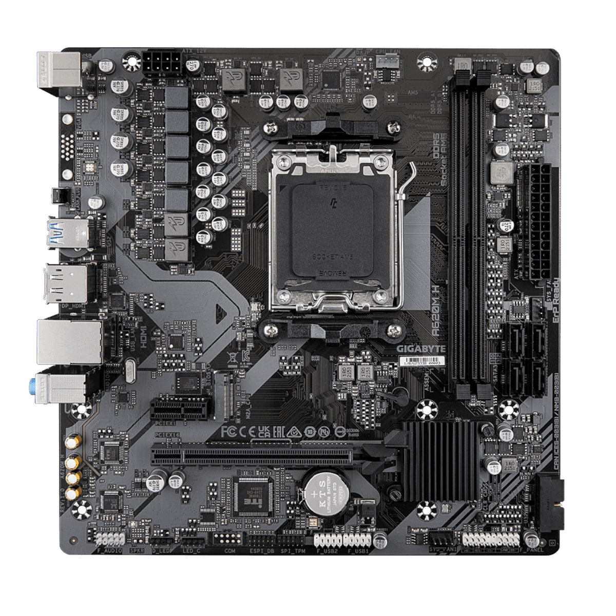 Gigabyte A620M H Bundkort (Uden WIFI)
