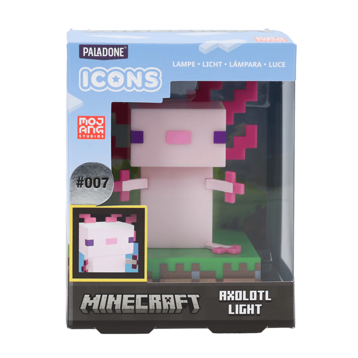 Icon Light - Minecraft Axolotl Lampe