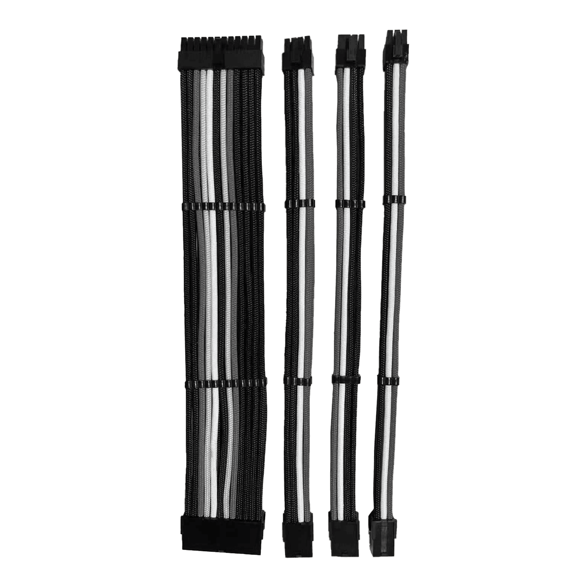 Sleeving Kit - White/Black/Grey