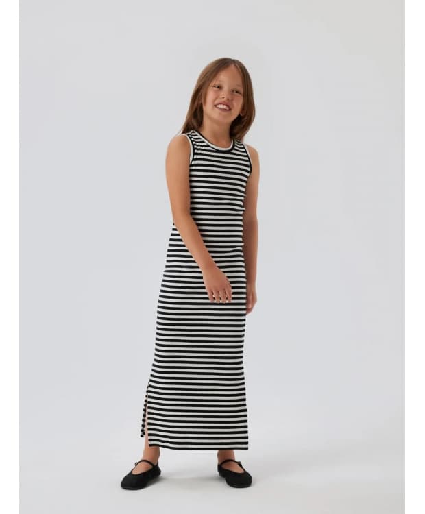 Name It kjole i slim fit med striber til piger