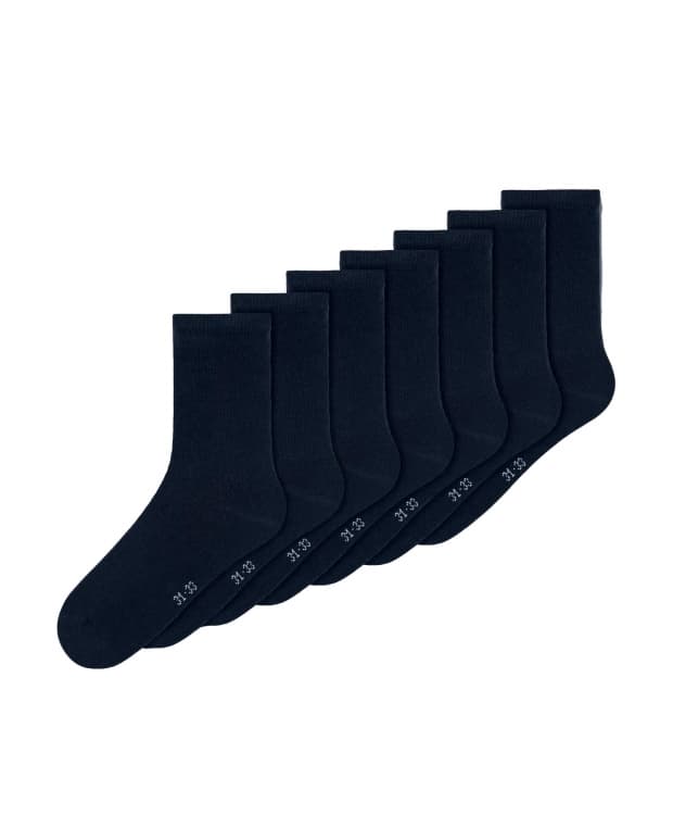 Name It 7-pak strømper i Dark Sapphire til børn