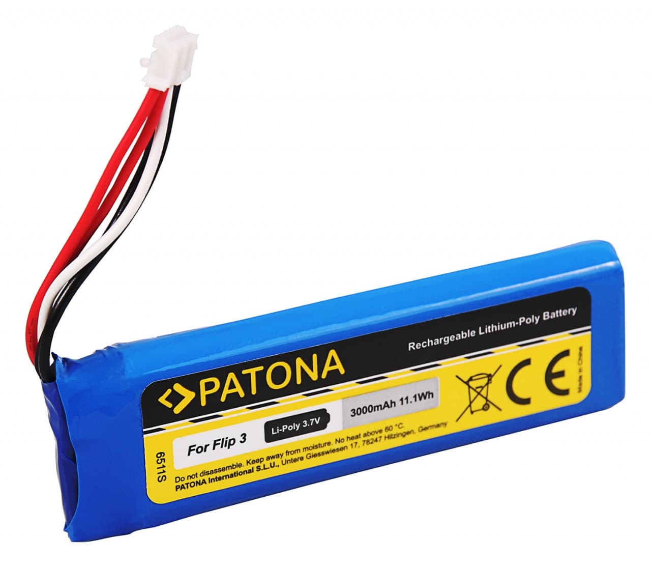 Batteri til JBL Flip 3 GSP872693