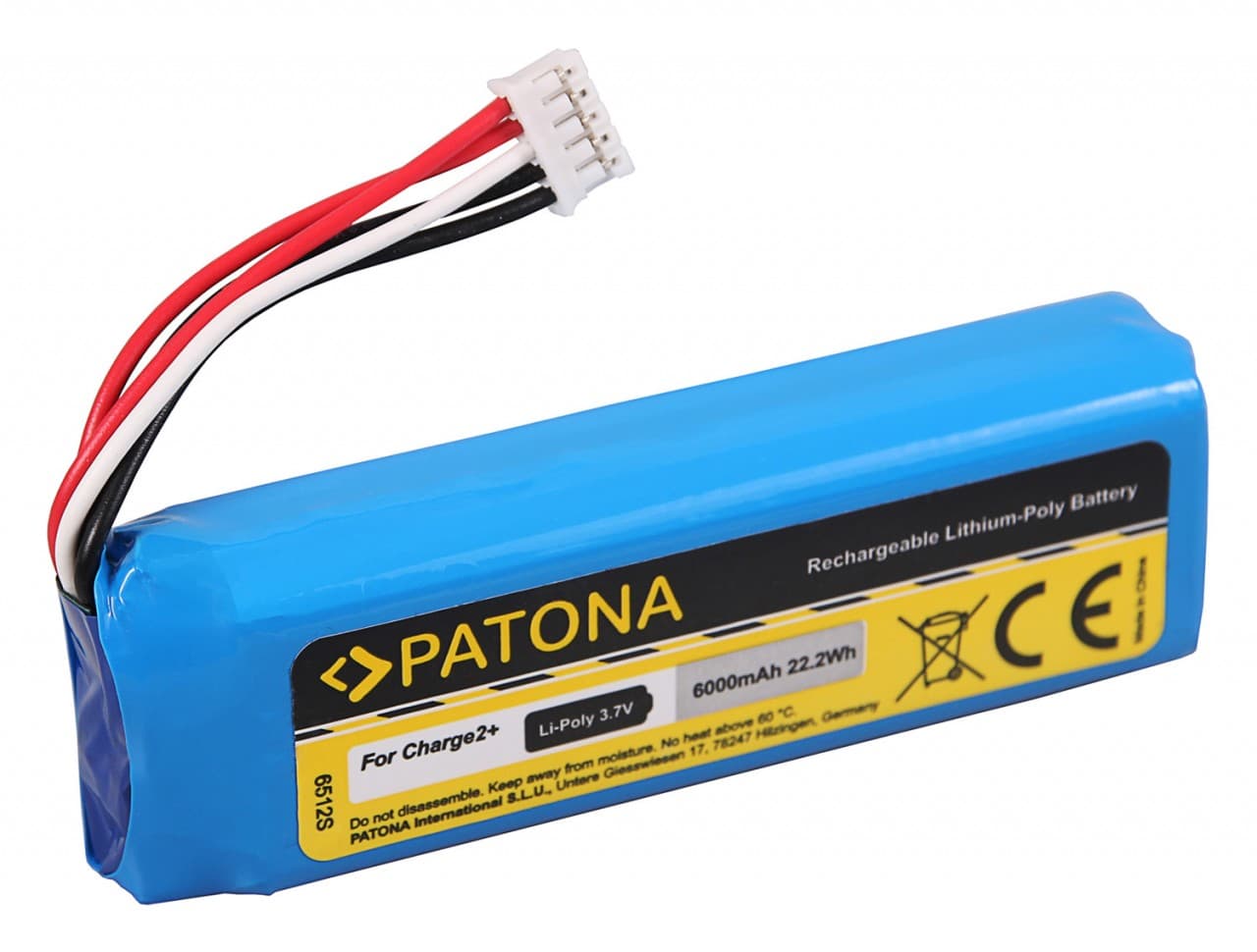 Batteri til JBL Charge 2+, 2 Plus MLP912995-2P