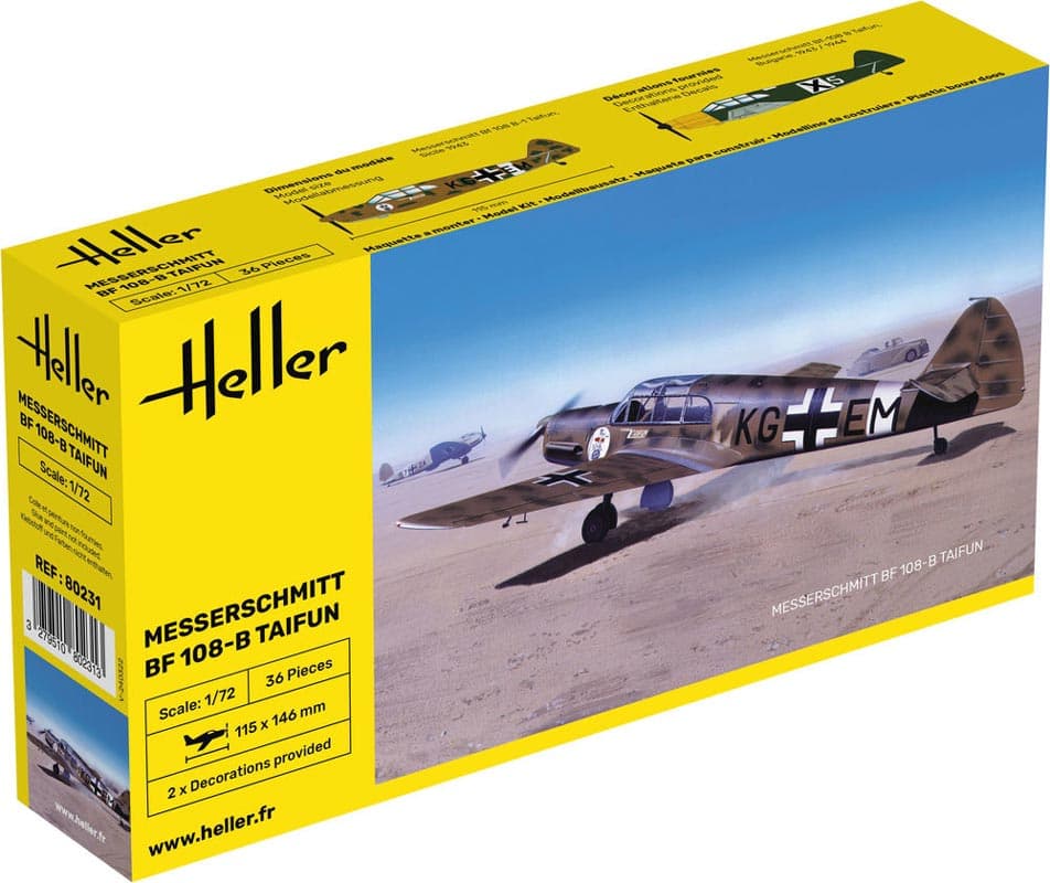 Heller Messerschmitt Bf 108 B Taifun - 1:72