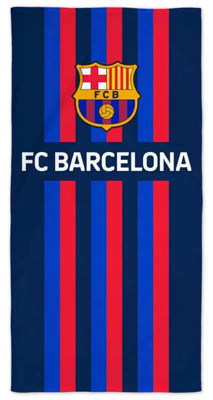 FC Barcelona badehåndklæde 70 x 140 cm.