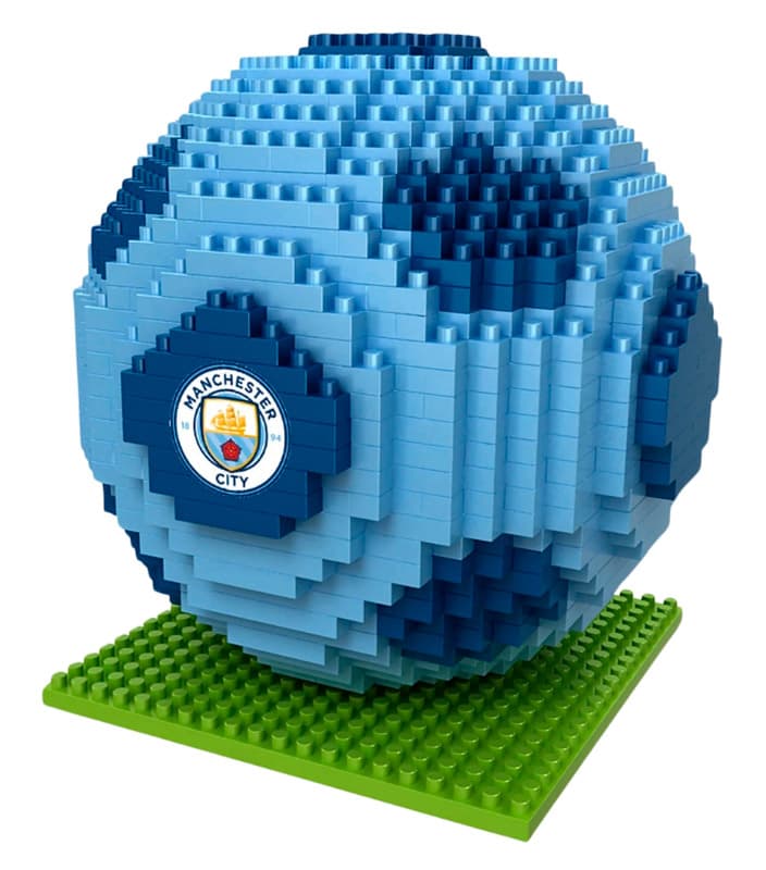 Manchester City BRXLZ 3D Football  byggesæt