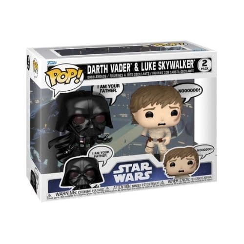 Funko Pop Star Wars: Sayings - Vader & Luke 2pk