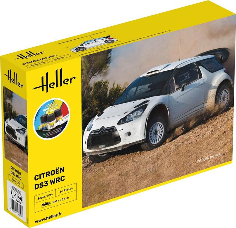 Heller Citroën DS3 WRC start kit