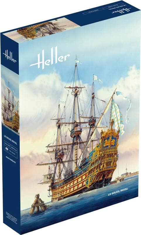 Heller Soleil Royal modelskib - 1:100