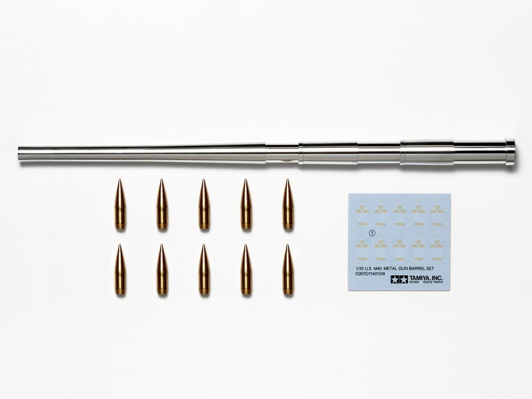 Tamiya M40 Metal Barrel - Tilbehør