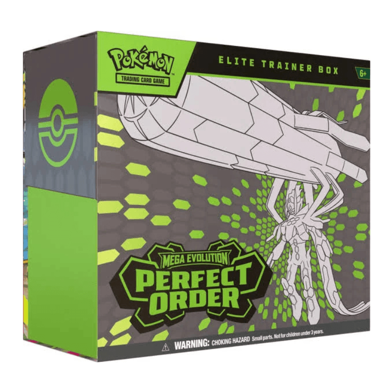 Pokemon TCG: Mega Evolution - Perfect Order, Elite Trainer Box - GRATIS FRAGT