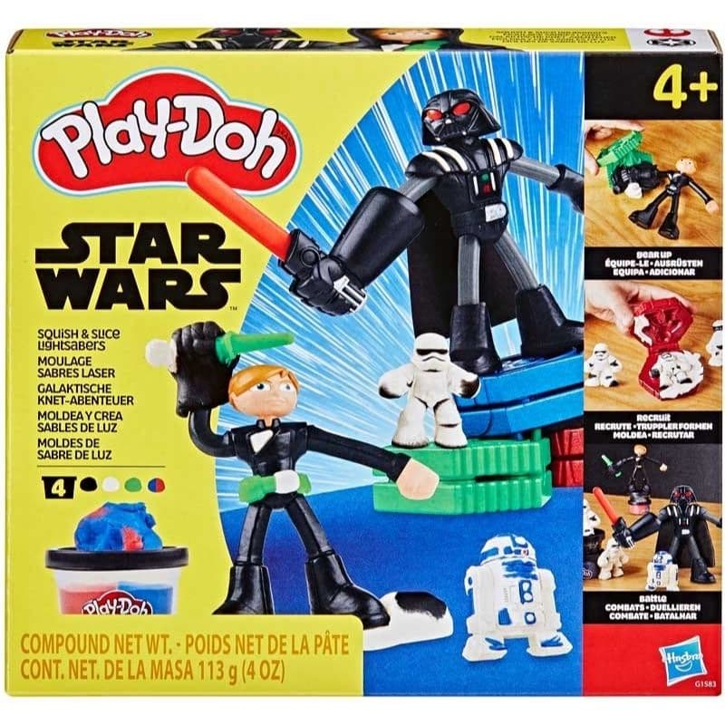 Play-Doh Star Wars Byg & Skær Lyssværd Modellervokssæt