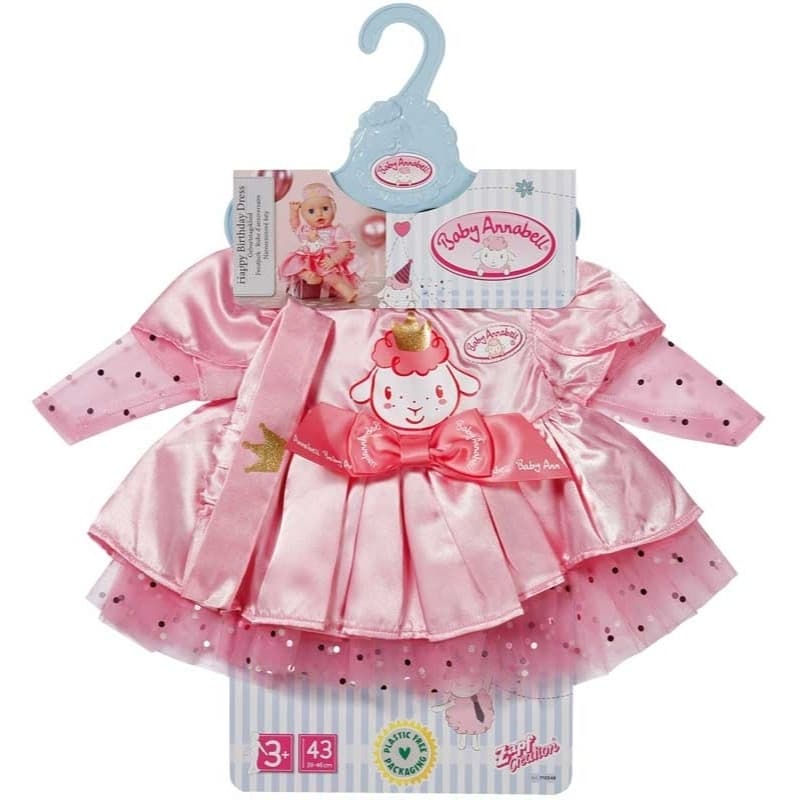 Baby Annabell  Fødselsdagskjole 43 cm