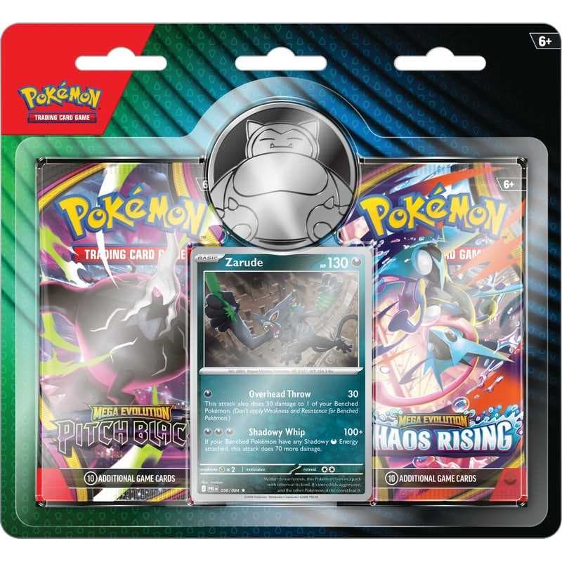 Pokémon Zarude 2-Pack Blister - 2 Boosters + Promokort