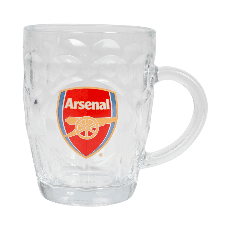 Arsenal øl glas med hank