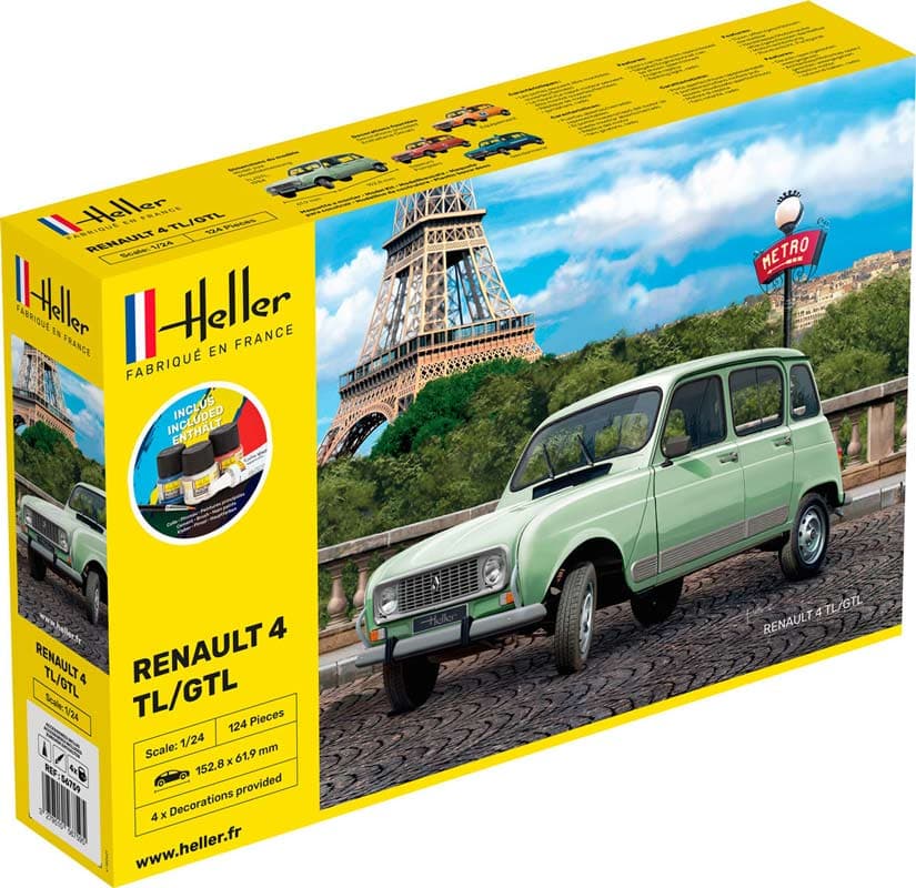 Heller Renault 4L 1961 - start kit