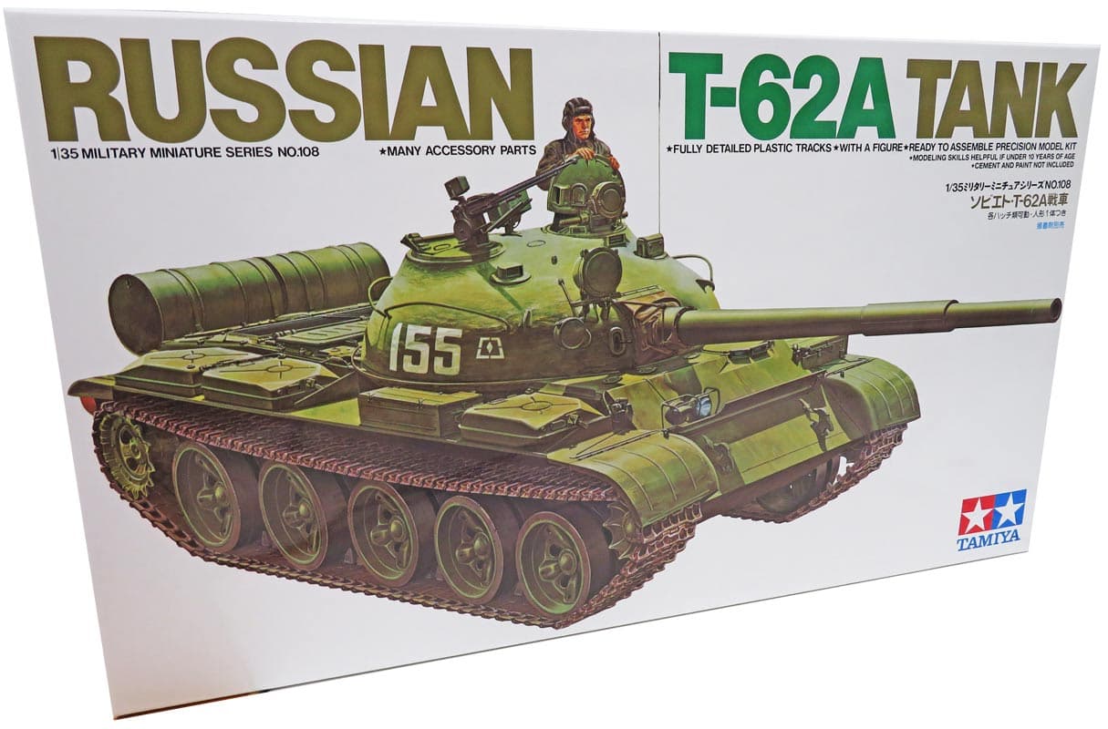 Tamiya Russisk T-62A Tank