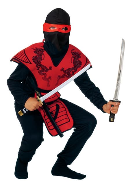 Rød ninja str. 140
