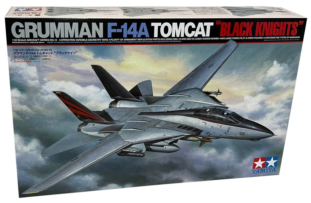 Tamiya Grunmman F-14A Tomcat Black Knight modelfly
