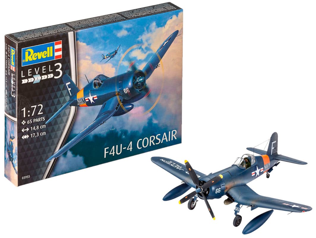 Revell F4U-4 Corsair modelfly