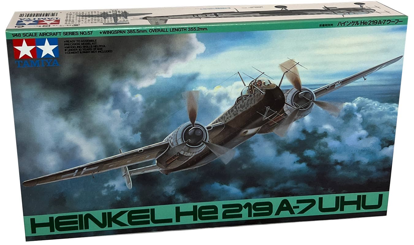 Tamiya Heinkel He 219 A-7 UHU modelfly