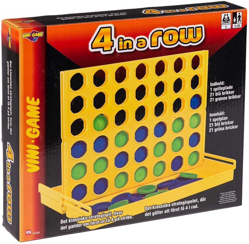 Vini game Spil 4 på stribe