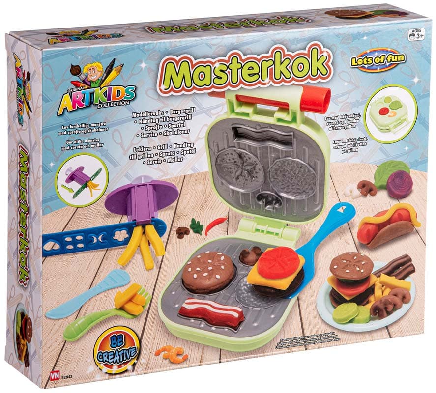 Artkids mester kok modellervokssæt