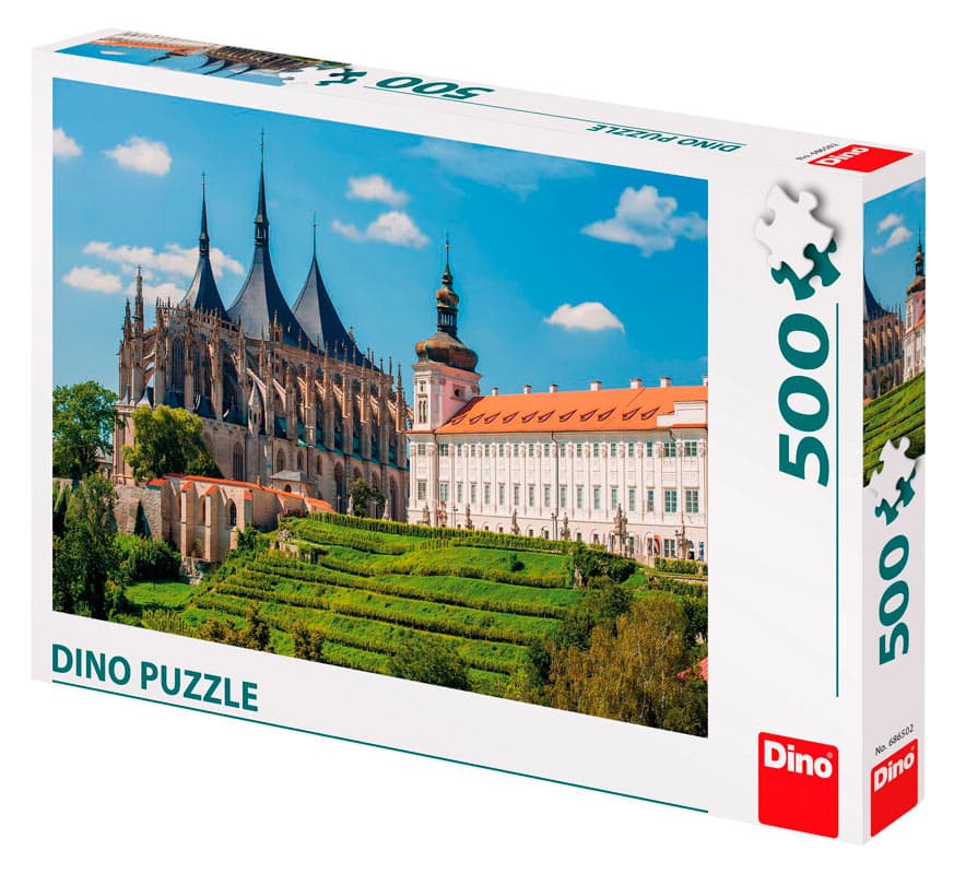 Dino puslespil 500 brikker - St. Barbara Cathedral