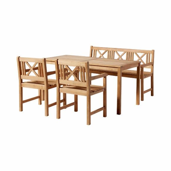 CINAS ORIGINAL ROSENBORG HAVEMØBELSÆT TEAK - 165