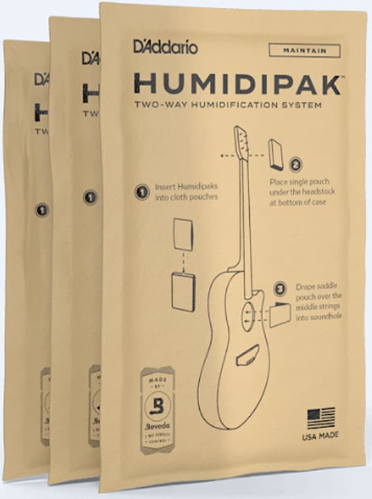 D´Addario PW-HPRP-03 Humidipak Maintain refill 3-pack
