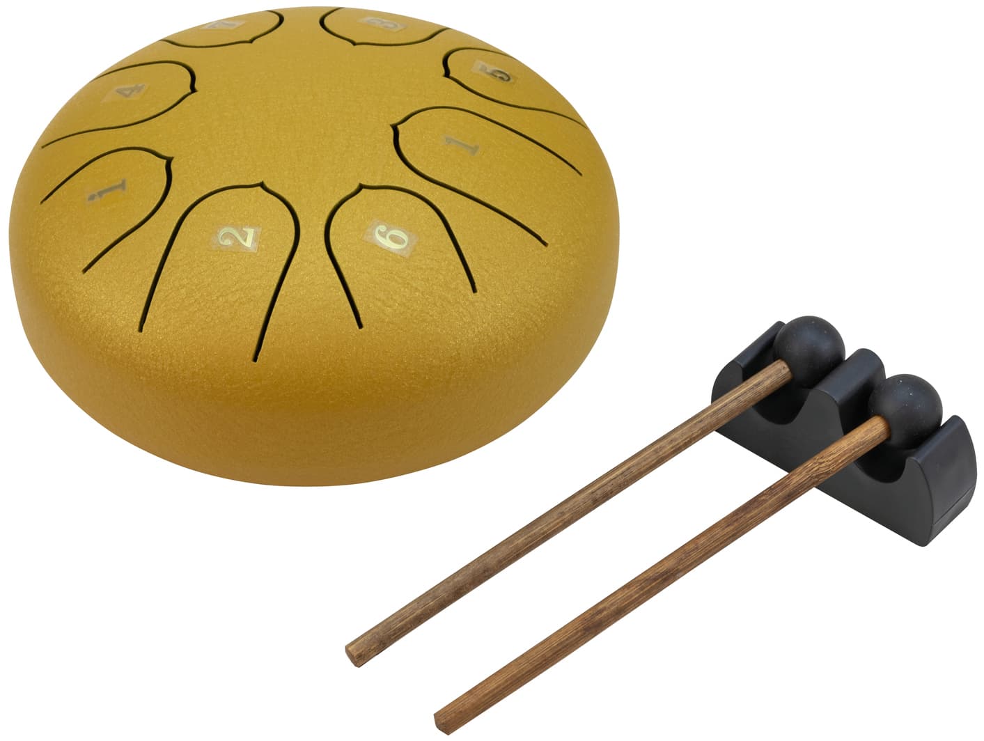 Dimavery TD-8 Stål Tongue tromme Guld - C Major