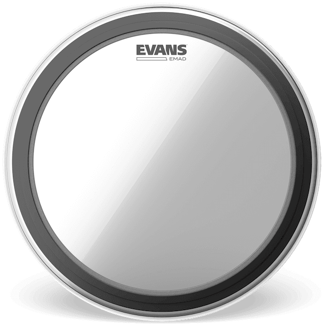 Evans EMAD Stortromme Skind 22 Clear