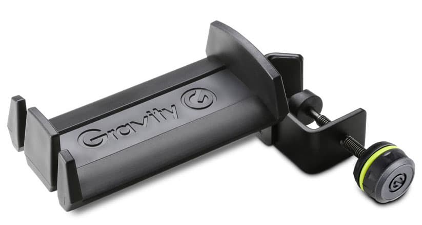 Gravity HP HMS 01 B - Hovedtelefon holder til mikrofonstativ