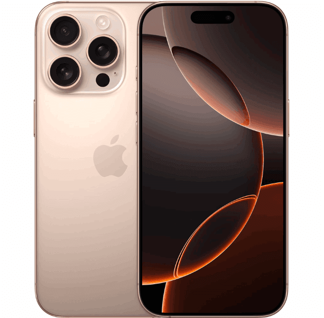 Apple iPhone 16 Pro 128GB - Desert Titanium E-SIM