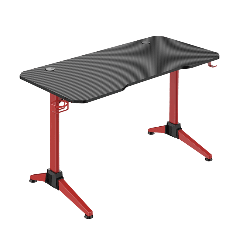 Gaming desk with RGB lighting