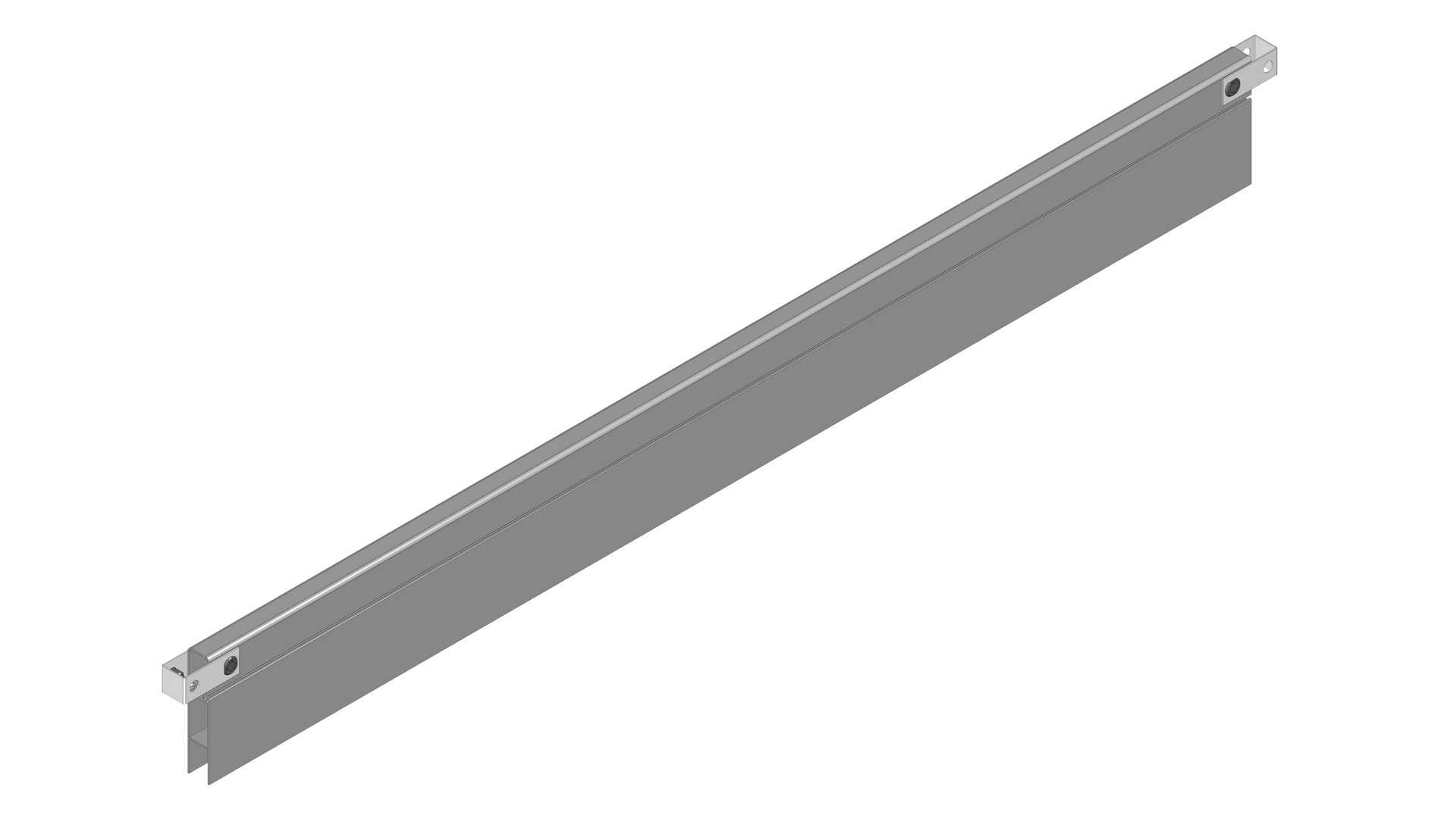 Skillerum til GrowWater PVC pr. 120 cm sektion