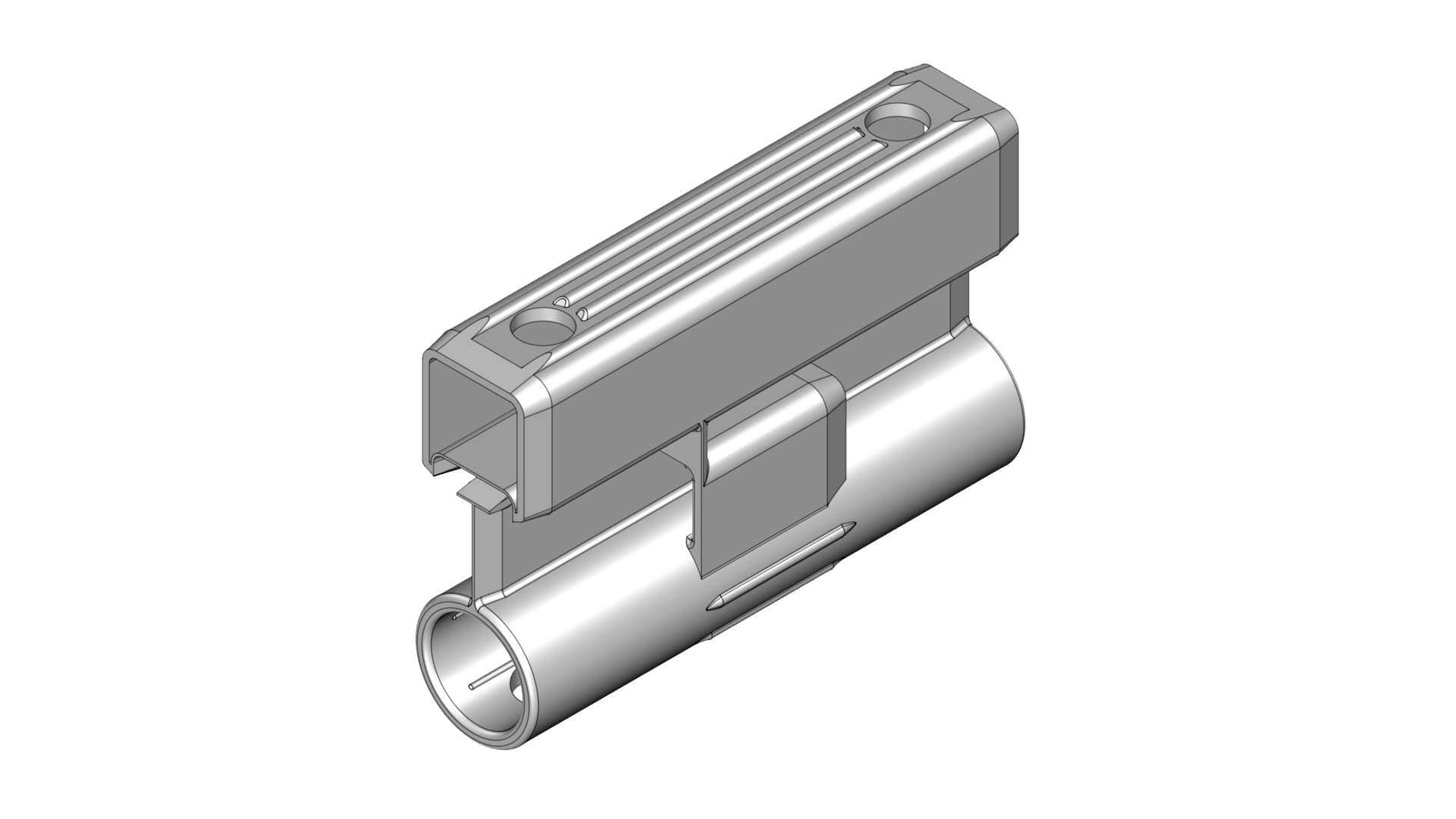 Samlebeslag til 32 mm topprofil