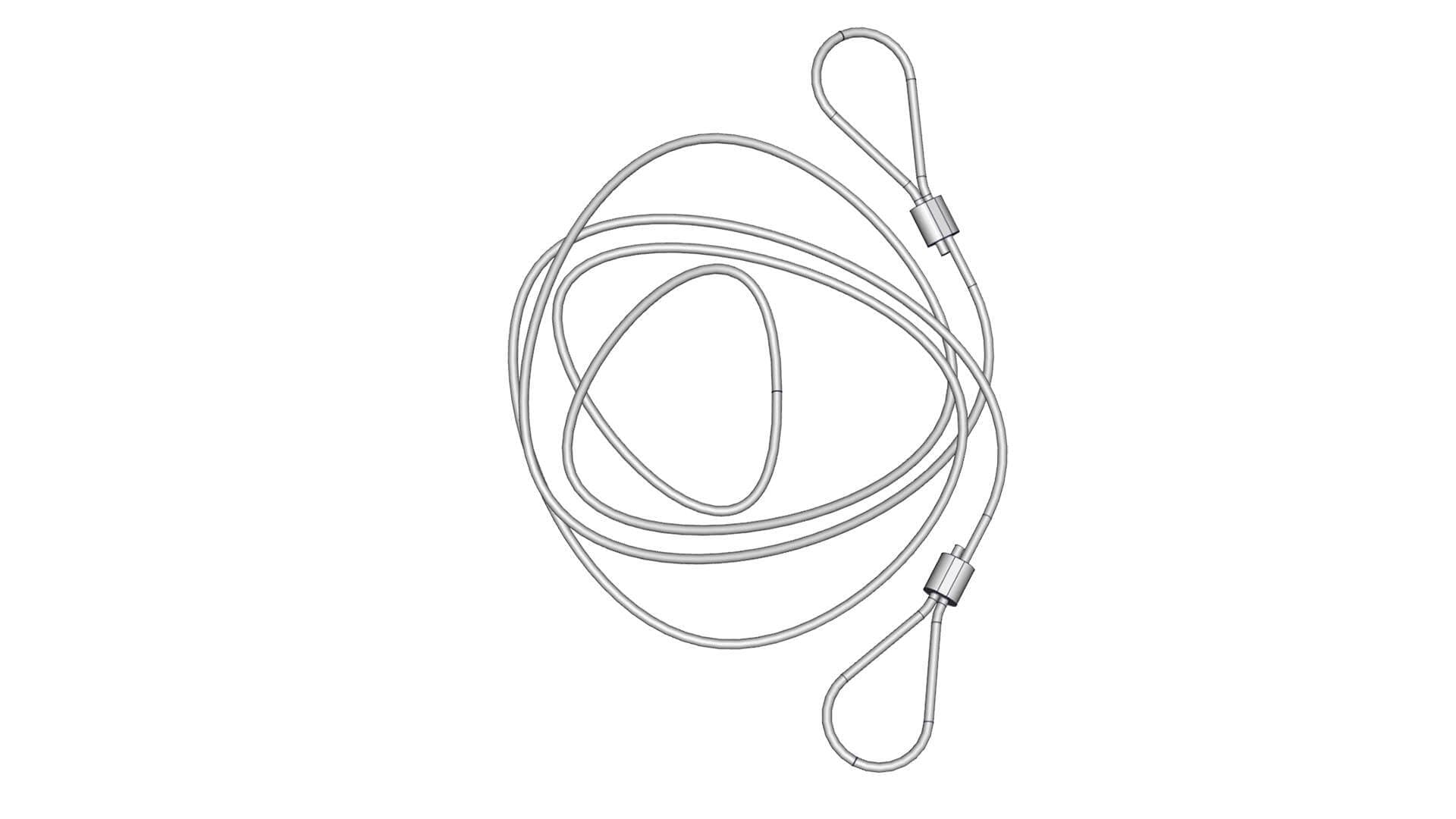 Wire til HØJ overbygning -1795 mm
