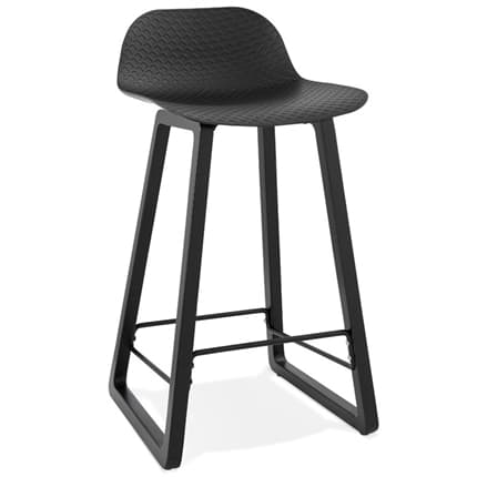 Sort barstol - MIKY MINI