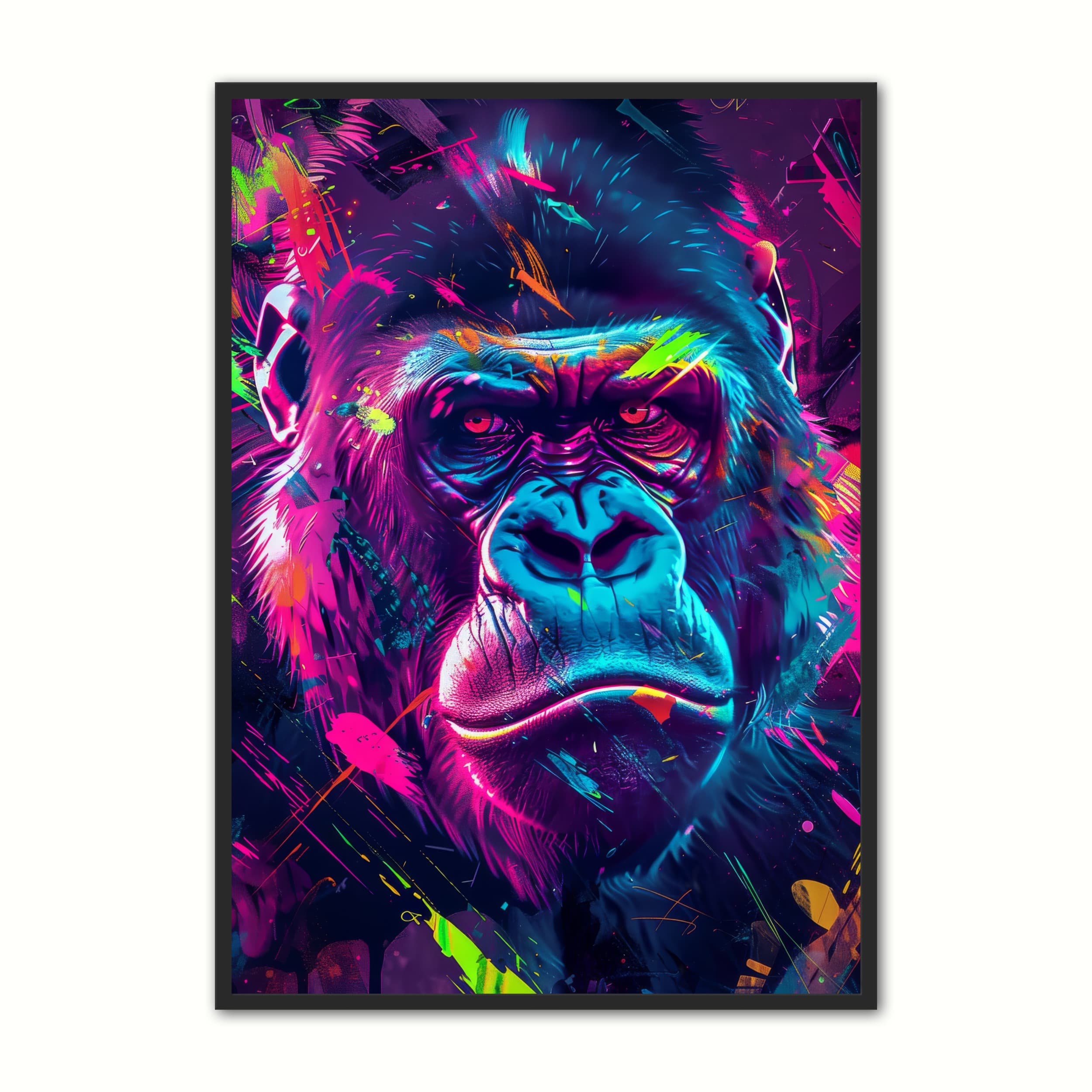 Plakat med Gorilla Plakat 27 21 x 29,7 cm (A4)
