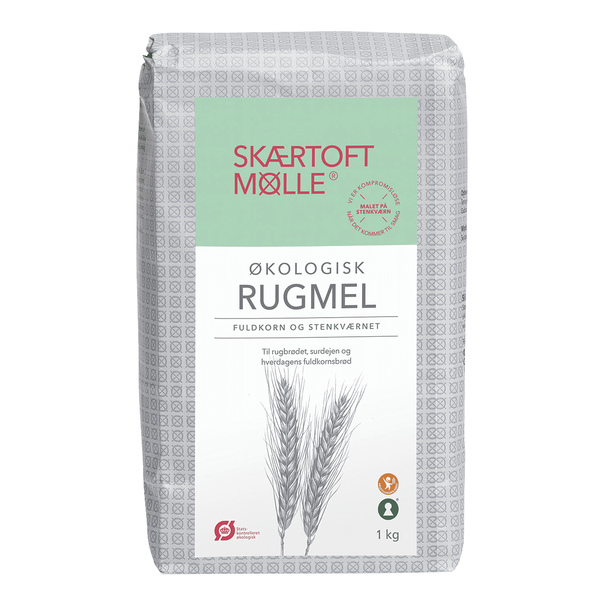 RUGMEL - ØKOLOGISK - FULDKORN