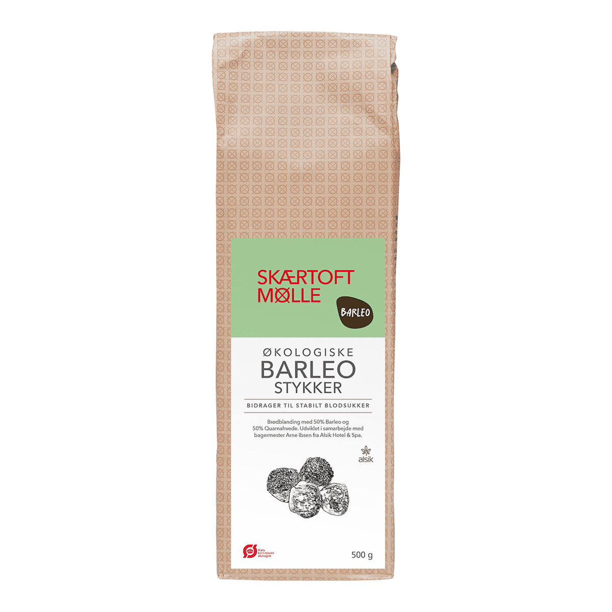 Barleo Stykker - Økologisk - Brødblanding - 500g