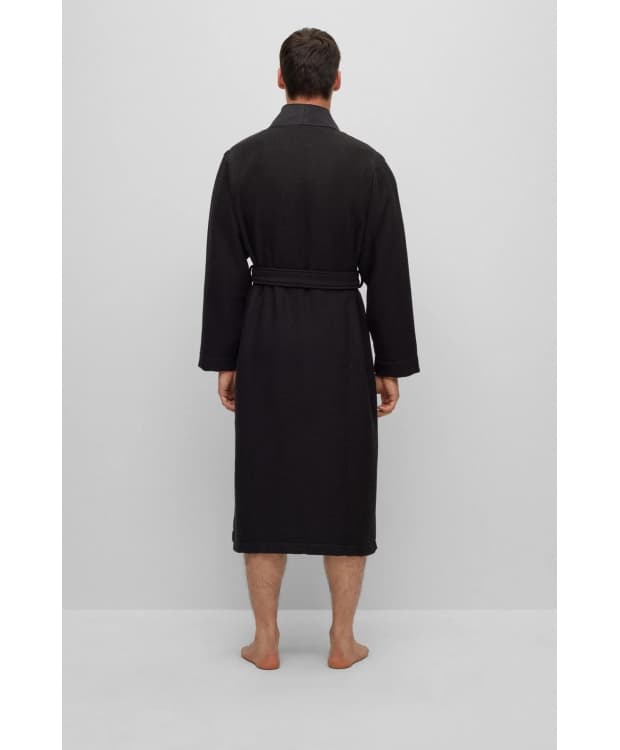 BOSS Waffle kimono i sort til herre view 2